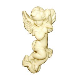 Sculpture of white chocolate angel