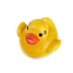 The sculpture "Duck" white chocolate