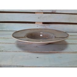 Хорекс / Horex / Plate "Marrone Reattivo" for ristorante pasta 3 pcs.