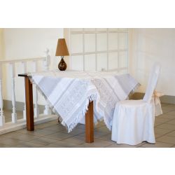 Тканые узоры / Tablecloth "Spring Gardens", 220х139