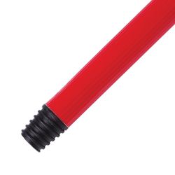 IDEA / Tige pour matériel de nettoyage 120 cm, filetage Euro, métal-plastique, rouge