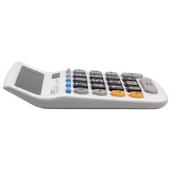 Desktop calculator STAFF PLUS DC-999-12 (194x136 mm), 12 digits, dual power supply, BIG BUTTONS.