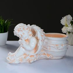 Хорошие сувениры / Figure pots "Sleeping Angel" 32 cm