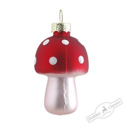 Holiday Classics / Christmas tree toy "Mushroom", 6 pieces