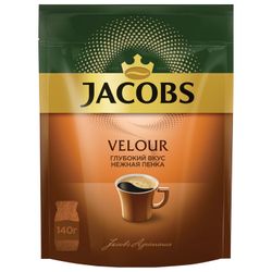 JACOBS / Instant coffee "Velor", soft pack 140 g