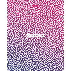 HATBER / Carnet A5, 40 sh., Support, cage, plastification brillante, "Rainbow overflow" / 10 pcs.