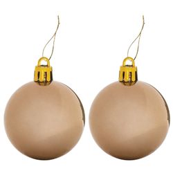 ЗОЛОТАЯ СКАЗКА / Set of decorations for spruce 39 items, golden color