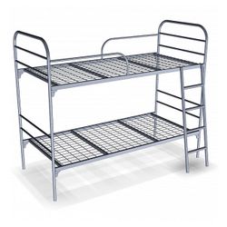 Collapsible metal bed