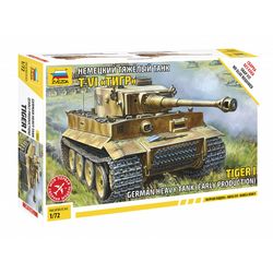 ZVEZDA / Yapılabilir Tiger Tank Modeli