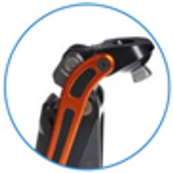 Polycentric pneumatic knee module