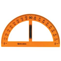 A set of drawing for the chalkboard (2 triangles, protractor, pair of compasses, ruler 100 cm), BRAUBERG
