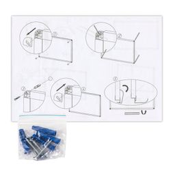 BRAUBERG / Magnetic whiteboard 45x60 cm