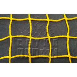 Knotless sports barrier net 40 × 40 mm ∅3.5 mm white, yellow, green