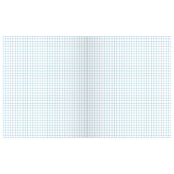 МАЯК / Notebook GREEN cover 12 sh., Cage with margins, offset / 20 pcs.