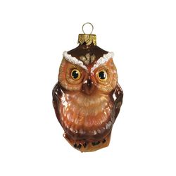 Ариель / Christmas tree toy "Owl", 10 cm