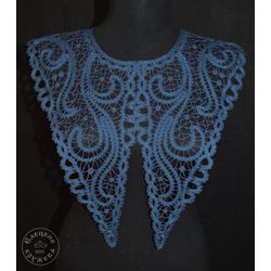 Елецкие кружева / Elets lace / Collar lace, colored