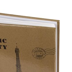 BRAUBERG photo album for 200 photos 10x15 cm, hard cover, "Paris", beige