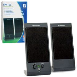 DEFENDER / Computer speakers SPK-165/170, 2.0, 2x2 W, plastic, black, headphone jack
