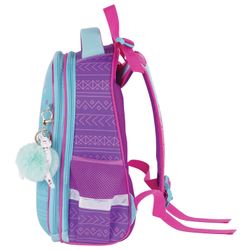 Cartera BRAUBERG PREMIUM, 2 compartimentos, con llavero, "Llama", 38x29x16 cm