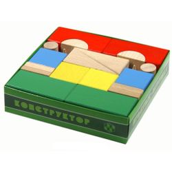 DESIGNER TABLE in a cardboard box in shrink wrap - 30 parts color for children from 3 years