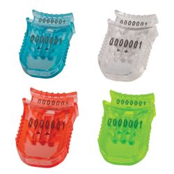 Seals styrofoam numbered, "Harpoon", self-fixing, set of 100 pcs. (wire 600811, 600280)