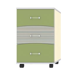 Cabinet with drawers vykatnaya "Junior" for the children's room