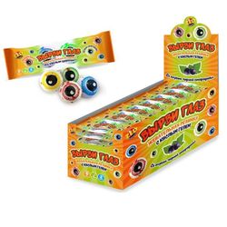 Конфитрейд / ZED tear out chewing gum with sour gel and pattern 1kor * 12bl * 30pcs, 24gr