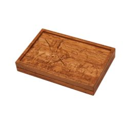 GamesDealer / Backgammon + kẻ caro Con đường "Hiệp sĩ ở ngã tư" làm bằng tro nhuộm rắn 36x46 cm