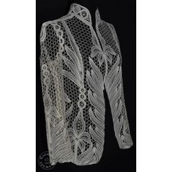 Елецкие кружева / Yelets lace / Women's jacket "Irises", lace