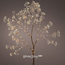 Kaemingk / Gypsophila dekoru için aydınlık dal 120 cm, 100 sıcak beyaz mikro LED lamba, IP20