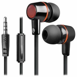 DEFENDER / Earphones with microphone (headset) Pulse 428, wired, 1.2 m, in-ear, black