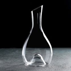 Доляна / Doliana / Decanter "Aspiran", 1.5 l, 14.5 × 28 cm, transparent color