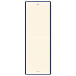 BRUNO VISCONTI / Notebook Blue SMALL FORMAT 100 sheets A6, 90x130 mm, hard, balacron, opening up
