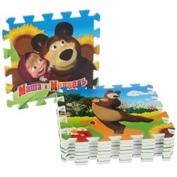 Играем вместе / Jouons ensemble / Tapis puzzle "Masha et l'ours"