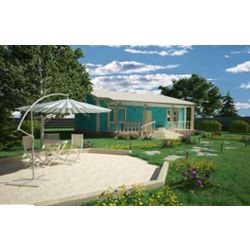 Frame country house "Kiev" option 2, project 122, Prod