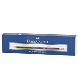My pencil FABER-CASTELL, EA. 1, "1222", HB, with rubber case, black