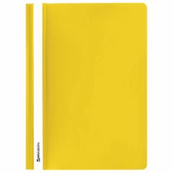 Chất kết dính nhựa BRAUBERG, A4, 130/180 micron, màu vàng