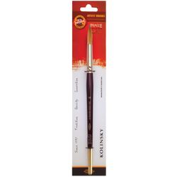 Pincel artístico KOH-I-NOOR de alto-falantes, redondo, nº 16, cabo curto, bolha