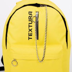 TEXTURA / Backpack with zip compartment