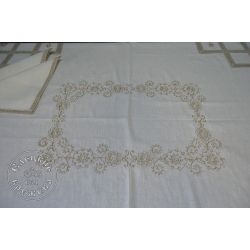 Елецкие кружева / Yelets lace / Table set "Tablecloth and napkins"