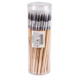 BRAUBERG brush, squirrel hair, round, No. 10
