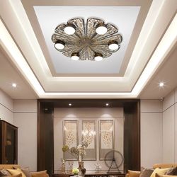 ПЕТРАСВЕТ / PETRASVET / Ceiling chandelier S2378-6, 6xGX53