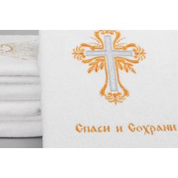 Vernissage of History / Terry towel baptismal Orthodox