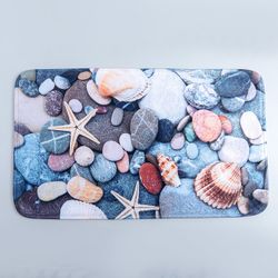 Доляна / Doliana / Alfombra "Conchas marinas sobre guijarros", 45 × 75 cm