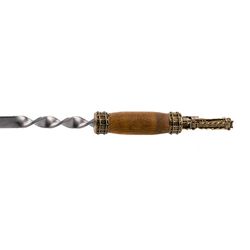 Золотая антилопа / Collectible souvenir set of skewers (6 pcs.) With a tip "Steam locomotive"