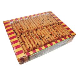 OZBI FAMILY / Lingering cookies with raisins, apple and cinnamon, 625 g, corrugated box