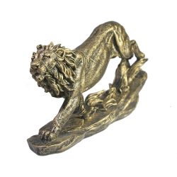 Ремеко / Decorative figure "Crouching lion" (bronze)