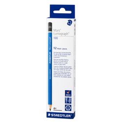 My pencil STAEDTLER PREMIUM (Germany), 1 piece, "Mars Lumograph", 4H, without gum, stylus 2 mm