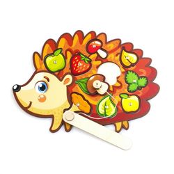 Woodlandtoys / Play set "Magnetic fishing. Hedgehog"