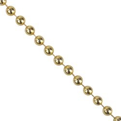 ЗОЛОТАЯ СКАЗКА / Beads Christmas tree diameter 7.5 mm, length 2.7 m, golden
